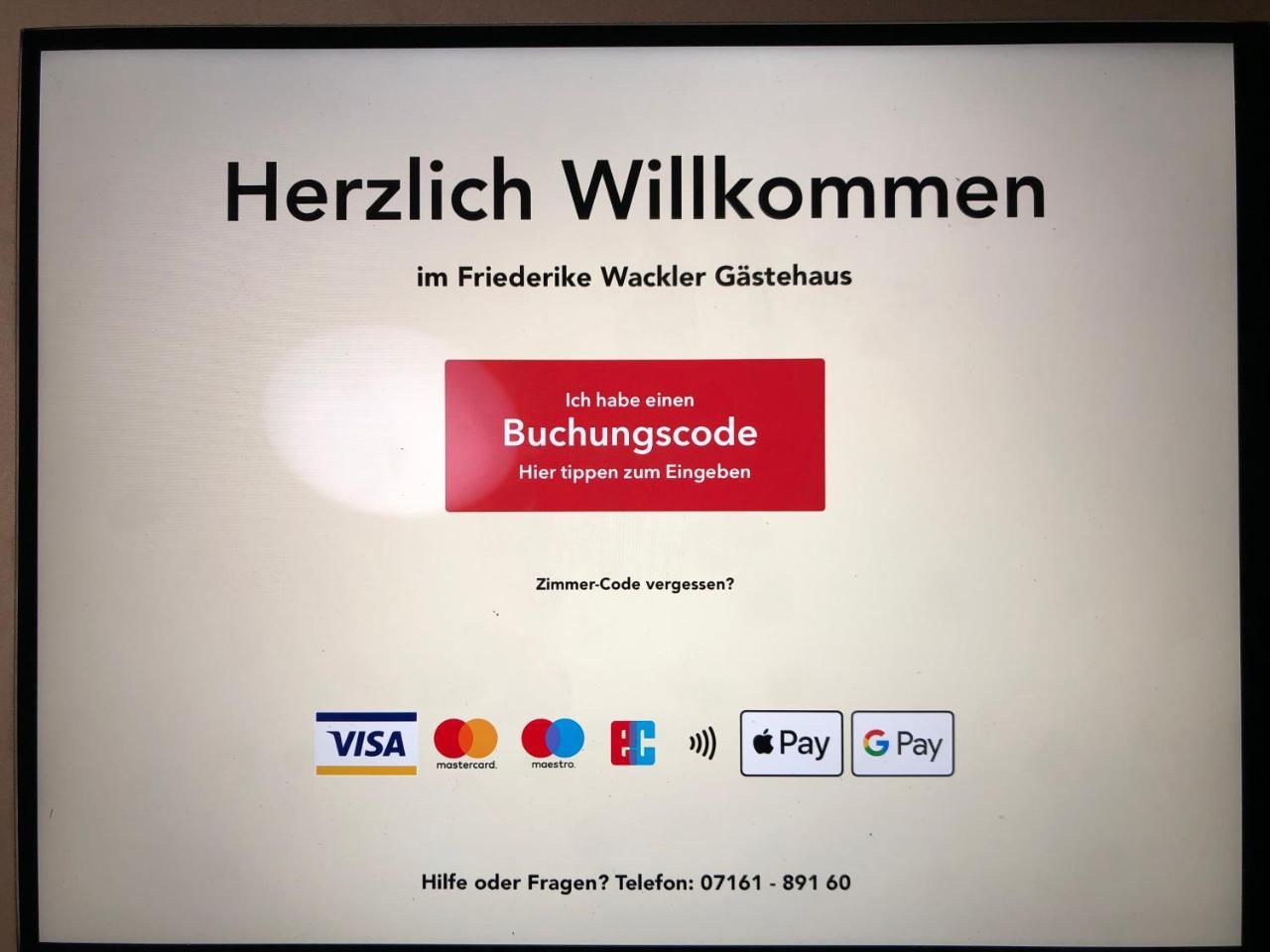 Friederike Wackler Gaestehaus Goppingen Bagian luar foto